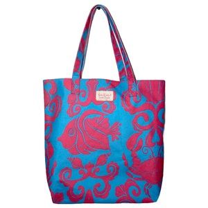 Lilly Pulitzer Estée Lauder Tote Fish Crab Shells